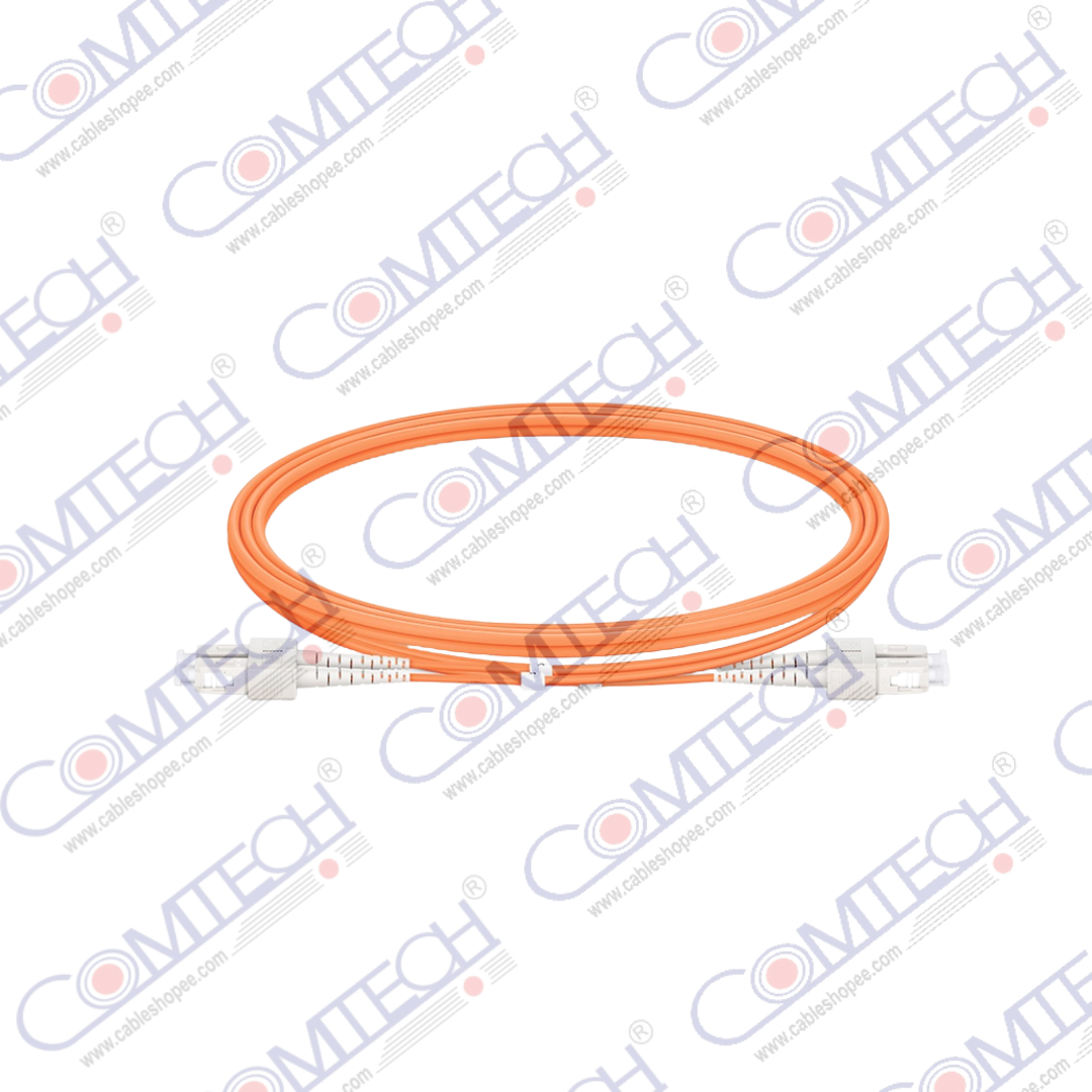 LC UPC Duplex to LC UPC Duplex, Multimode (OM2)LSZH 2.0mm