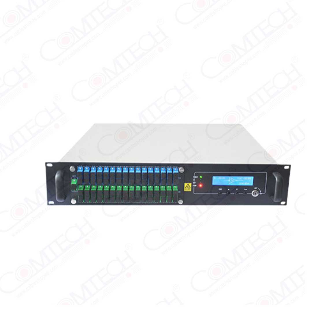 PON EDFA 32x19 dBm Dual optical output