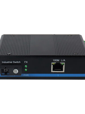 100M Gigabit, FX to RJ45, DC Power Industry Standard